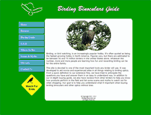 Tablet Screenshot of birding-binoculars.net